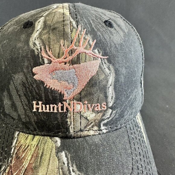 Mossy Oak Adult Womens Hunting Diva Baseball Cap Hat Camouflage Hunting Outdoors - Picture 2 of 8